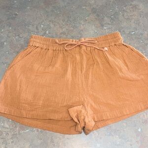 Billabong Cotton Gauze Cover-Up Shorts